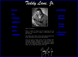 The Official Teddy Lane, Jr. Website